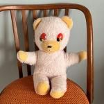セール⭐ヴィンテージ 東欧 チェコ テディベア くま ぺたんこ