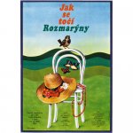 チェコの映画ポスター「Jak se toci Rozmaryny」ミロスラフ・ディスマン