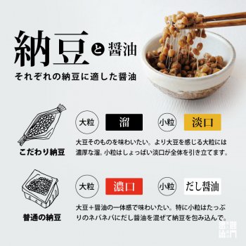 納豆を楽しむ醤油5本 - 職人醤油ストア