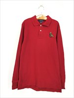 <img class='new_mark_img1' src='https://img.shop-pro.jp/img/new/icons20.gif' style='border:none;display:inline;margin:0px;padding:0px;width:auto;' />Deadstock å  POLO Ralph Lauren POLO BEAR ݥ٥ Ĺµ Υ ݥ  M 10-12 30off