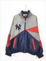 古着 90s MLB New York Yankees ヤンキース メッシュ クレイジー 