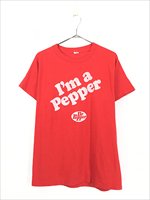 <img class='new_mark_img1' src='https://img.shop-pro.jp/img/new/icons20.gif' style='border:none;display:inline;margin:0px;padding:0px;width:auto;' /> 80s USA Dr Pepper I'm a Pepper ɥڥåѡ ɥ  T L 30off