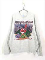 古着 90s USA製 MLB Cleveland Indians チャンピオンズ リーグ ...