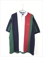 <img class='new_mark_img1' src='https://img.shop-pro.jp/img/new/icons20.gif' style='border:none;display:inline;margin:0px;padding:0px;width:auto;' /> 90s TOMMY HILFIGER ե ȥ饤 Υ ݥ L 30off