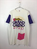 <img class='new_mark_img1' src='https://img.shop-pro.jp/img/new/icons20.gif' style='border:none;display:inline;margin:0px;padding:0px;width:auto;' />ǥ  80s USA GRAND CASINO  ѥå ݥå T ԡ 硼Ⱦ L 30off