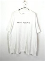 古着 90s USA製 ANNE KLEIN Ⅱ アンクライン シンプル ロゴ T