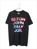 古着 90s USA製 Elton John & Billy Joel 全米 ツアー ロック ...