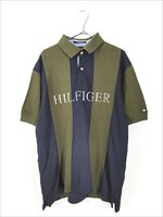 <img class='new_mark_img1' src='https://img.shop-pro.jp/img/new/icons20.gif' style='border:none;display:inline;margin:0px;padding:0px;width:auto;' /> 90s TOMMY HILFIGER Сߺ ȥ饤 BIG  ɤ夦 Υ ݥ L 30off