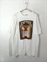 古着 90s Budweiser バドワイザー「WANTED」 ウエスタン Tシャツ 