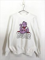 レディース 古着 80s USA製 くまちゃん ぬいぐるみ 「HUG ME