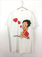 <img class='new_mark_img1' src='https://img.shop-pro.jp/img/new/icons20.gif' style='border:none;display:inline;margin:0px;padding:0px;width:auto;' />ǥ  00s BETTY BOOP ٥ƥ  饯 ξ̥ץ BIG T ԡ Ҥ XL 10off