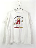 古着 90s USA製 アヒル コミカル ポップ アート Tシャツ XL 古着