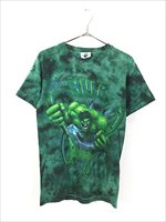 古着 90s USA製 INCREDIBLE HULK COASTER ハルク アトラクション タイダイ Tシャツ S 古着【10off】 - 古着  通販 ヴィンテージ　古着屋 Dracaena ドラセナ