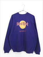 古着 80s USA製 Hard Rock Cafe 「HONOLULU」 BIG ロゴ ハード 