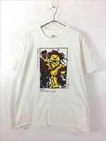古着 90s USA製 Grateful Dead デッドベア ロック バンド Tシャツ XL 