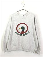 古着 90s USA製 Duck Head BIG ロゴ プリント スウェット