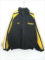 古着 90s NFL Pittsburgh Steelers スティーラーズ パデット ナイロン ジャケット XL 古着【30off】 - 古着 通販  ヴィンテージ 古着屋 Dracaena ドラセナ