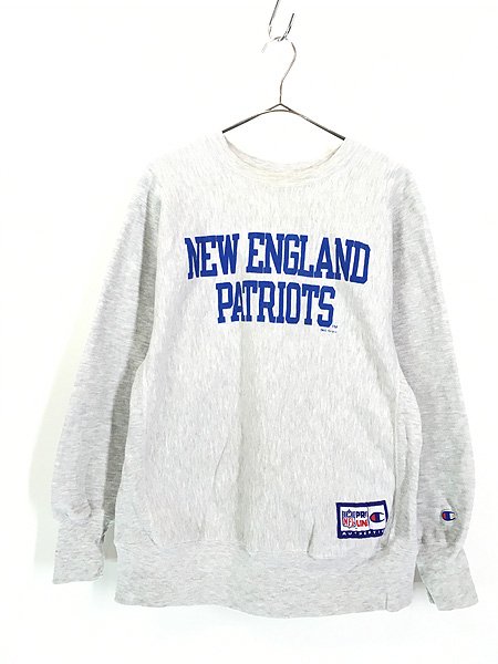 古着 90s Champion Reverse Weave NFL New England Patriots 