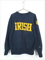 古着 90s USA製 Champion Reverse Weave 「Notre Dame IRISH