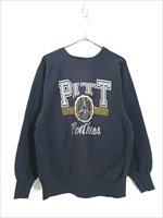 古着 80s USA製 Champion Reverse Weave 「PITT Panthers」 カレッジ