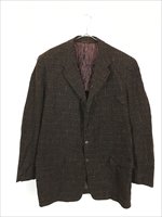 貴重なミントグリーン【Special】50s vintage ウール　カスリ　テーラード　ジャケット