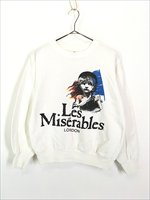 レディース 古着 90s Les Miserables レ ミゼラブル コゼット ムービー ミュージカル スウェット S 古着【30off】 - 古着  通販 ヴィンテージ 古着屋 Dracaena ドラセナ