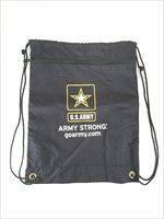 雑貨 古着 US.ARMY STRONG 2ポケット トレーニング ナップサック