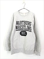 古着 90s USA製 WARTBURG WRESTLING レスリング リバース