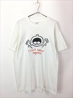 古着 90s USA製 「I can't take it Anymore!」 爆発 フェイス ポップ