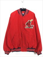 古着 90s USA製 MLB St. Louis Cardinals カージナルス ナイロン