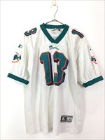 古着 90s USA製 NFL Miami Dolphins ドルフィンズ No13 「MARINO」 メッシュ フットボール Tシャツ XL  古着【10off】 - 古着 通販 ヴィンテージ 古着屋 Dracaena ドラセナ