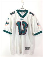  90s USA NFL Miami Dolphins ɥե No13 MARINO å եåȥܡ T XL 