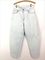 古着 90s USA製 Levi's 550 アイスブルー デニム パンツ ジーンズ テーパード W31 L31【10off】 - 古着 通販  ヴィンテージ 古着屋 Dracaena ドラセナ