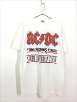 古着 90s USA製 AC/DC 「The Razors Edge」 ツアー ヘヴィ メタル ロック バンド Tシャツ L【10off】 - 古着  通販 ヴィンテージ 古着屋 Dracaena ドラセナ