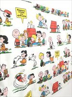 雑貨 古着 70s Snoopy スヌーピーと仲間たち キャラクター ベッド