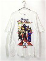 古着 90s SEGA Virtua Fighter 32X 格闘 テレビ ゲーム Tシャツ XL ...