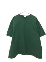 古着 90s USA製 CAMBER 無地 ソリッド スーパー ヘヴィウェイト ポケット Tシャツ ポケT 緑 XXL 古着【10off】 - 古着  通販 ヴィンテージ 古着屋 Dracaena ドラセナ