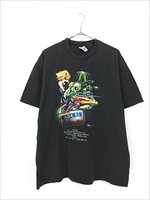 古着 90s AREA 51 美女 エイリアン UFO グラフィック Tシャツ XL 古着 