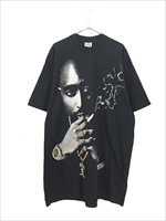 古着 90-00s USA製 2PAC BIGフォト × ラインストーン オールド ヒップホップ ラップ Tシャツ 3XL 古着【10off】 -  古着 通販 ヴィンテージ 古着屋 Dracaena ドラセナ