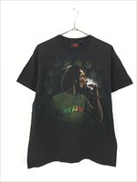 古着 00s USA製 BOB MARLEY マリファナ フォト ロック レゲエ Tシャツ 