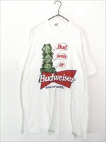  90s USA Budweiser ӡ  쥢ѥ!! 3Ϣ  եå T XXL 