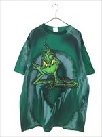 古着 90s USA製 Dr Seuss GRINCH グリンチ オールド ムービー タイダイ Tシャツ L 古着 - 古着 通販 ヴィンテージ  古着屋 Dracaena ドラセナ