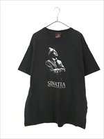 古着 90s USA製 Frank Sinatra 俳優 ジャズ ミュージック フォト Tシャツ XL 古着【10off】 - 古着 通販  ヴィンテージ 古着屋 Dracaena ドラセナ