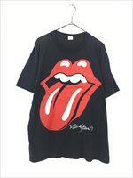 古着 80s USA製 Rolling Stones 「North American Tour 1989」 北米 ツアー ロック バンド Ｔシャツ XL  - 古着 通販 ヴィンテージ 古着屋 Dracaena ドラセナ