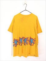 古着 80s USA製 Keith Haring キース へリング 貴重!! マルチ オオカミ
