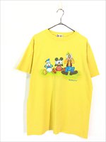 古着 90s USA製 Disney ドナルド ミッキー グーフィー 見ざる 言わざる 聞かざる Tシャツ M 古着【10off】 - 古着 通販  ヴィンテージ 古着屋 Dracaena ドラセナ