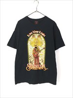 古着 00s Santana 「Live Your Light」 ツアー ギター ラテン ロック バンド Ｔシャツ M 美品!! 古着【10off】  - 古着 通販 ヴィンテージ 古着屋 Dracaena ドラセナ