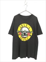 古着 80s GUNS N' ROSES 「WAS HERE」 ガンズ ハード ロック バンド T