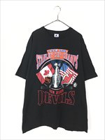  90s USA NHL New Jersey Devils ǥӥ륺 BIG ץ T L 