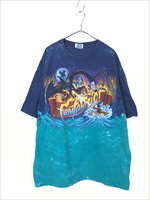 古着 90s USA製 Disney Fantasmic 豪華 ヴィランズ × ミッキー タイダイ Tシャツ XXL 古着 - 古着 通販  ヴィンテージ 古着屋 Dracaena ドラセナ